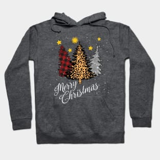 Christmas Tree in The Snow Hoodie